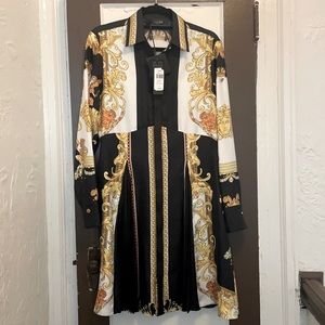 Twill Silk Versace Dress